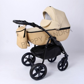 Коляска Peppy Sandra 2 в 1 с большой люлькой 