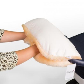 Муфта для рук на коляску Esspero Diaz (натуральная шерсть)