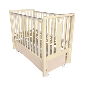 Детская кровать Кедр Lada с маятником, автостенкой, ящиком