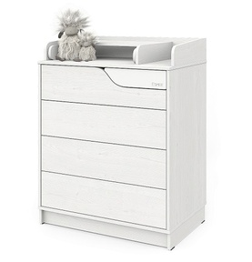 Комод PITUSO Esmee с двухуровневым органайзером (ножки /колеса) 