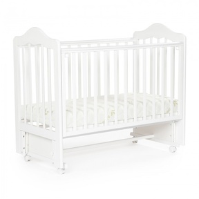 Детская кровать BEBIZARO FILLMORE с маятником и колесами