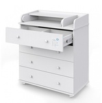 Пеленальный комод АТОН Орион (Оливер) ЛДСП с шариковыми направляющими 4 ящ. 