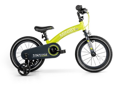 Велосипед-беговел Qplay miniby 3в1 с доп колесиками