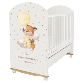 Кровать Indigo My Sleepy колесо- качалка с ящиком 