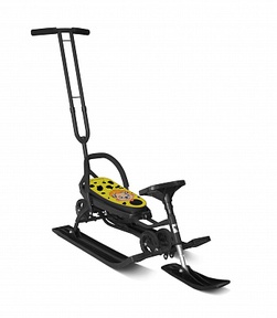 Снегокат Барс 111 Mobile с Т-образным толкателем и колесной базой