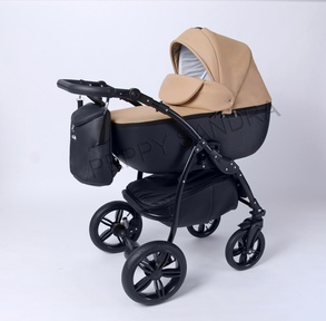 Коляска Peppy Sandra 2 в 1 с большой люлькой 