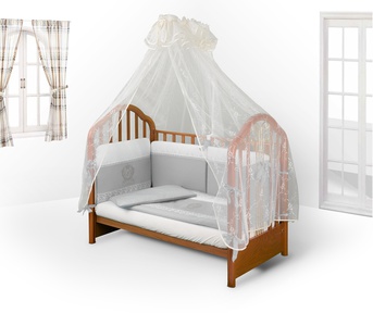 Набор в детскую кроватку для новорожденных Ecoline ROYAL