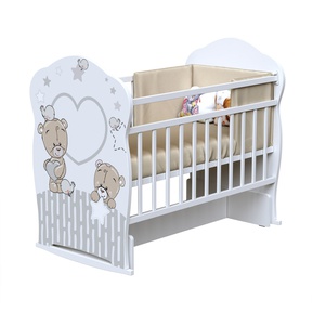 Кровать детская ВДК FOREVER FRIENDS (колесо-качалка-маятник)