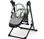 Стул для кормления Nuovita Unico Leggero Nero с функцией качания 