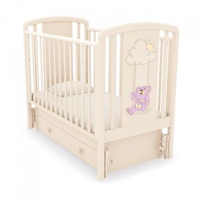 Кровать Angela Bella Жаклин Мишка на качелях с универсальным маятником