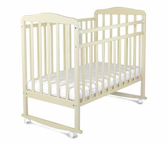 Детская кроватка СКВ Митенька колесо-качалка 