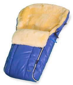 Конверт в коляску меховой Esspero Nicolas Leatherette (натуральная овчина)