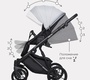 Детская коляска Riko Basic Delta 2 в 1