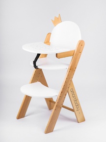 Стул для кормления Amarobaby ECO CROWN растущий