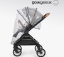 Детская коляска Tomix Mirage 2в1 с перекидной ручкой и умными колесами 
