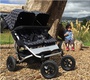 Прогулочная коляска Mountain Buggy Duet 3.0 для двойни и погодок самая компактная