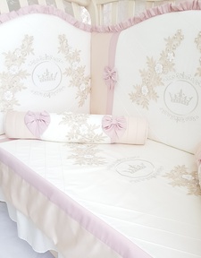 Набор в кроватку для новорожденных Ecoline Angelica (10 пред.)