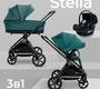Коляска Sweet Baby Stella 3в1