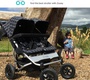 Прогулочная коляска Mountain Buggy Duet 3.0 для двойни и погодок самая компактная