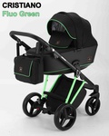Коляска Adamex Cristiano Fluo 2 в 1