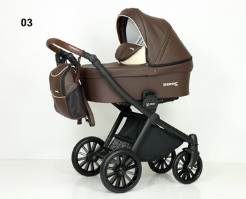 Коляска Verdi Sonic Soft 3 в 1 (эко кожа)