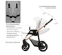 Коляска Bebetto Nico ESTILO PRO (100% экокожа)