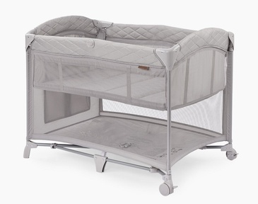 Манеж кровать Happy Baby Wilson с регулируемым бортом