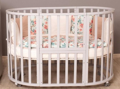 Кровать Mika OLIVIA 8 в 1 с маятником 