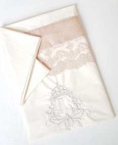 Набор в кроватку Ecoline MARGARET с конвертом на выписку 