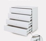 Комод Топотушки Ричард МДФ 800/4 NEW 4ящ. (арт.75)  