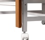 Кровать Indigo Tiny 100х70 см с продольным маятником и колесами
