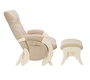 Кресло для кормления Milli Smile с пуфом