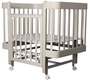 Кровать Indigo Tiny 100х70 см с продольным маятником и колесами