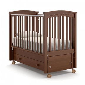 Кровать Nuovita Perla solo swing с маятником и ящиком