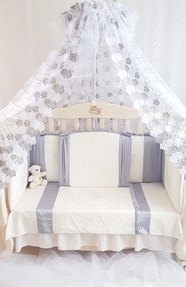 Набор в кроватку для новорожденных Ecoline Gracia (11 предметов)