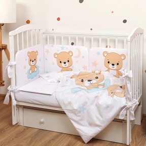 Комплект в кроватку 6 предметов PITUSO PT