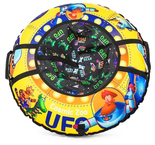 Надувные санки-ватрушка (тюбинг) Cosmic Zoo UFO