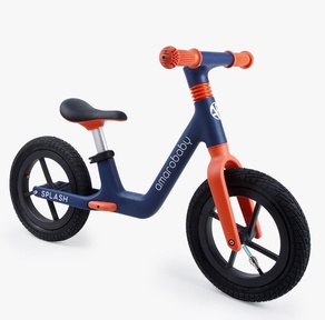 Детский беговел Amarobaby Splash (подсветка колеса, надувные колеса)