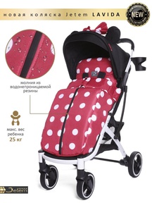Коляска прогулочная Jetem Lavida New 