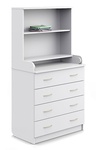 Комод раскладной с полкой Атон КР 80 К/4 ЛДСП 4 ящика 