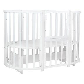 Детская кровать Indigo Born 7 в 1 c поперечным маятником