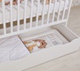 Кровать Polini kids Simple 310-03 (на ножках, выкатной ящик, доп бортик)
