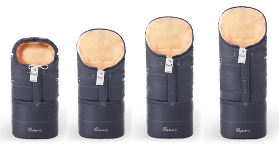 Зимний конверт в коляску Esspero Transformer (натуральная 100% шерсть)