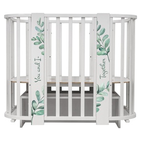 Детская кровать Indigo Green Line 5 в 1 с поперечным маятником