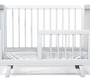 Детская кровать Lilla Aria с доп бортиком и матрасиком 