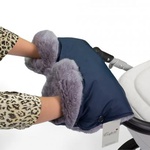 Муфта для рук на коляску Esspero Four Lux (Натуральная шерсть)