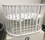 Детская кроватка трансформер Laura 6 в 1 с маятником