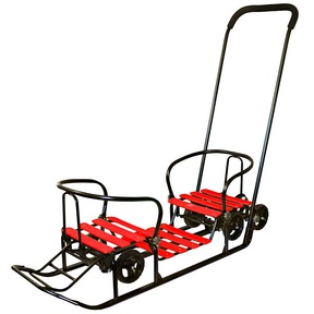 Снегомобиль Snow Galaxy Black Auto "Для Двоих" с мягкими колесами