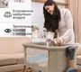 Приставная колыбель Pituso Lila
