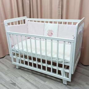 Детская кроватка Malika ELINA с продольным маятником